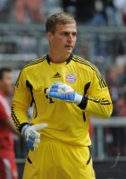 Fussball 1. Bundesliga 2011/2012: Torwart Rouven Sattelmeier (FC Bayern Muenchen)