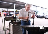 Politik, Wahlkampf CDU; Schmiedemeister Theo Wandel