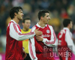 FUSSBALL 1. Bundesliga Ballack mit Makaay