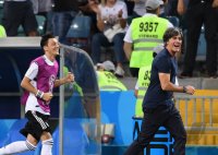 FUSSBALL WM 2018; JUBEL Trainer Joachim Loew (Deutschland)