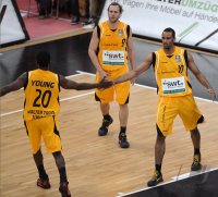 Basketball 1. Bundesliga 2011/2012:  Walter Tigers Tuebingen - Alba Berlin
