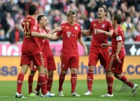 Fussball 1. Bundesliga, Saison 2011/2012:  FC Bayern Muenchen - FC Nuernberg