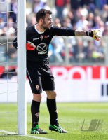 FUSSBALL SERIE A 2012/2013: Torwart Emiliano Viviano (AC Florenz)