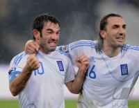 Fussball International  Play Off,  JUBEL GRIECHENLAND