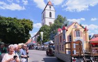 Doppel-Jubilaeum 200 Jahre Schlosskauf / 250 Jahre Kirchweihe St.-Martinus-Kirche in Hirrlingen (Kreis Tuebingen)