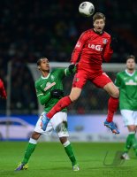 Fussball, 1. Bundesliga  Saison 2013/2014: SV Werder Bremen - Bayer 04 Leverkusen