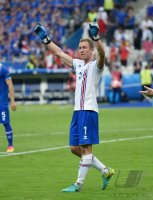 Fussball International Europameisterschaft 2016: Island - Oesterreich