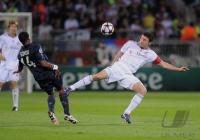 FUSSBALL  International CHL 09/10: Olympique lyon - FC Bayern  Muenchen