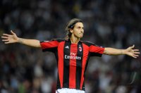 Fussball Champions League  Saison 2010/2011:  Zlatan Ibrahimovic (AC Mailand)