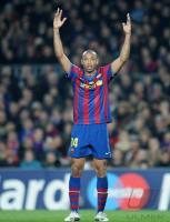 FUSSBALL  International CHL 09/10 :  Thierry Henry  (Barca)