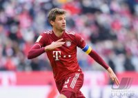 Fussball 1. Bundesliga Saison 21/22: FC Bayern Muenchen - Bayer 04 Leverkusen