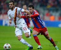 Fussball CHL  Saison 2014/2015: FC Bayern Muenchen - AS Rom