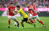 Fussball 1. Bundesliga Saison 2016/2017: FC Bayern Muenchen - Borussia Dortmund