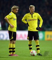 Fussball, 1. Bundesliga12/13: Werder Bremen - Borussia Dortmund