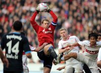 Fussball 1. Bundesliga : VfB Stuttgart - FC Schalke 04