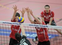 Volleyball 1. Bundesliga   Saison 2010/2011 ENBW TV Rottenburg -  Netzhoppers KM / Bestensee