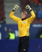 2. Fussball Bundesliga : Jubel Andreas Luthe (VfL Bochum)