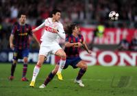 FUSSBALL  International CHL 09/10 : VfB Stuttgart -  FC Barcelona