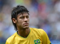 FUSSBALL Olympia 2012 Maenner: NEYMAR (Brasilien)