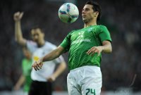 Fussball 1. Bundesliga  Saison 11/12: Claudio Pizarro (SV Werder Bremen)