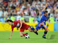 Fussball Euro 2008: Kroatien - Tuerkei