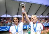 Fussball Frauen FIFA U 20  WM  2008   Finale   Korea DVR - USA