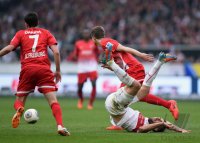 Fussball  1. Bundesliga  13/14: VfB Stuttgart - SC Freiburg