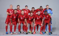 Fussball 1. Bundesliga 2015/2016: Fototermin beim FC Bayern Muenchen