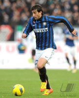 FUSSBALL SERIE A:  Diego Milito (Inter Mailand)
