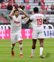 Fussball 1. Bundesliga Saison 21/22: FC Bayern Muenchen -  1. FC Koeln