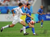 FUSSBALL  Olympia 2008   Vorrunde  Maenner   Neuseeland - Brasilien