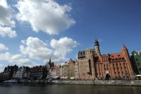 Fussball International EM 2012 : Stadtansicht von Danzig