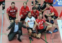 Volleyball  1. Bundesliga  10/11: ENBW TV Rottenburg -  RWE Volleys Bottrop