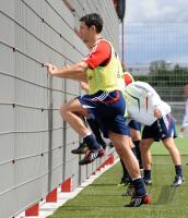 Fussball 1. Bundesliga: Training beim FC Bayern Muenchen