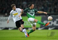 Fussball: 1. Bundesliga Saison 2010/2011: Werder Bremen - Moenchengladbach