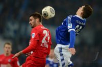 Fussball, 1. Bundesliga  Saison 2013/2014: FC Schalke 04 - SC Freiburg
