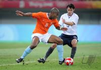 FUSSBALL  Olympia 2008   Vorrunde  Maenner  USA - Holland