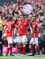 Fussball 1. Bundesliga Saison 15/16: FC Bayern Muenchen - Hannover 96