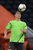 FUSSBALL INTERNATIONAL EURO 2012 Training Portugal: Cristiano Ronaldo (Portugal)