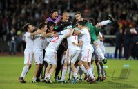 Fussball U21-EURO 2011 FINALE:  JUBEL nach dem SIEG Spanien
