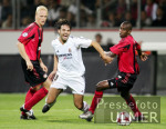 Fussball CHL, Leverkusen - Madrid, Zweikampf