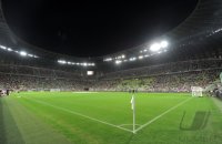 Fussball International EM 2012 - Testspiel :  Uebersicht der PGE Arena , EM Stadion von Danzig, Gdansk