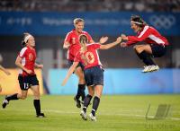 FUSSBALL  Olympia 2008   Vorrunde  Frauen   Neuseeland - Norwegen