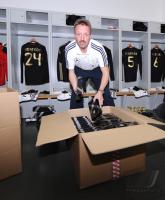 Fussball Nationalmannschaft: Deutschland Kabine in der Allianz Arena
