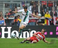 FUSSBALL 1. BUNDESLIGA: Bayern Muenchen - Gladbach