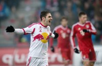 FUSSBALL International Testspiel 2013/2014: JUBEL Red Bull Salzburg