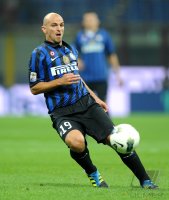 FUSSBALL SERIE A:  Esteban Cambiasso (Inter Mailand)