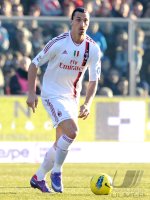 FUSSBALL SERIE A:  Zlatan Ibrahimovic (AC Mailand)