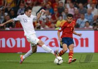 Fussball International Europameisterschaft 2012: Spanien - Frankreich