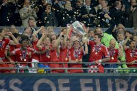 Fussball Champions League Finale 2013:  Borussia Dortmund - FC Bayern Muenchen